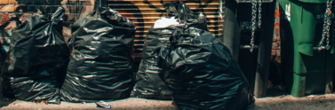 Full garbage bags