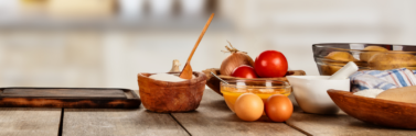 cooking ingredients on table