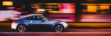 car on road