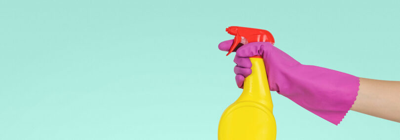 spray cleaning bottle
