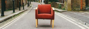 discarded furniture