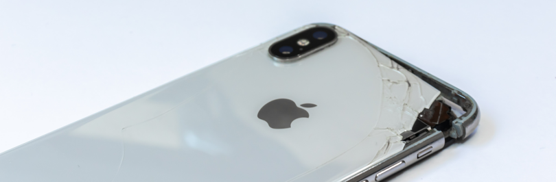 broken iphone