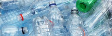 empty plastic water bottles