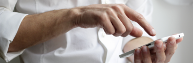 person browsing phone