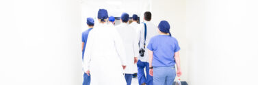 doctors walking