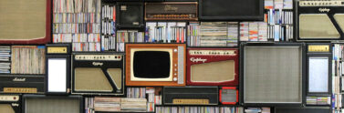 Old technology stacked together
