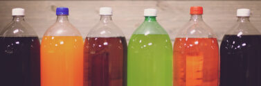 plastic pop bottles