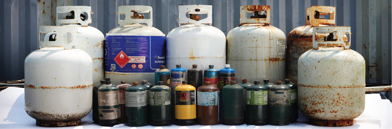 pressurized containers