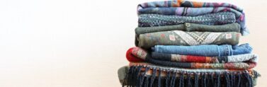 pile of folded clothing