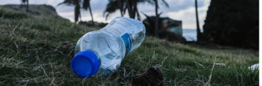 water bottle litter